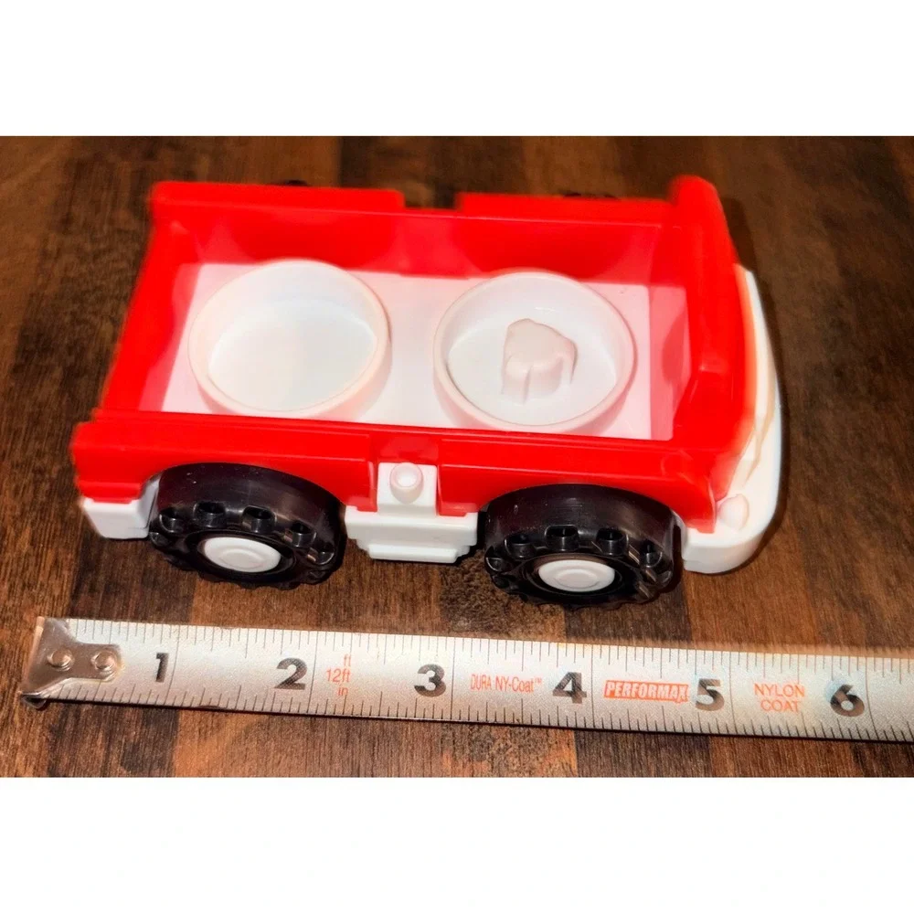 Fisher Price Little People Red White Fire‎ Truck Vehicle Toy For Kids